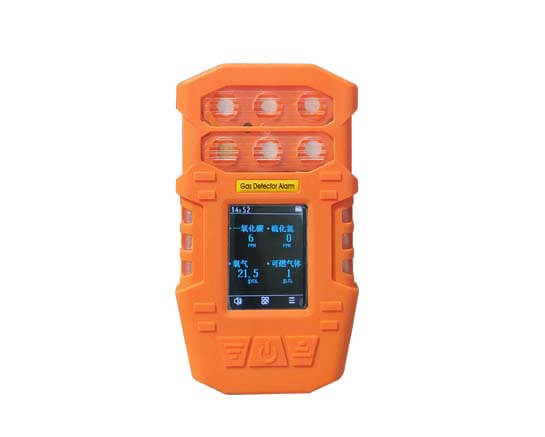 LEL/O2/CO/H2S/NO2/SO2 multi 6 gas detector-OT137